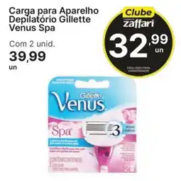 Comercial Zaffari Carga para Aparelho Depilatório Gillette Venus Spa oferta