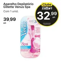 Comercial Zaffari Aparelho Depilatório Gillette Venus Spa oferta