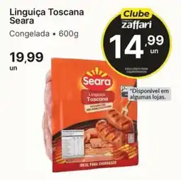 Comercial Zaffari Linguiça Toscana oferta