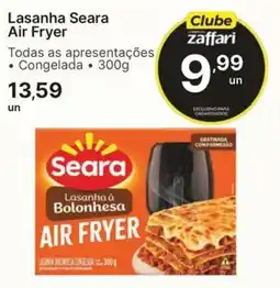 Comercial Zaffari Lasanha seara air fryer oferta