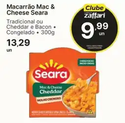 Comercial Zaffari Macarrão Mac & Cheese Seara oferta
