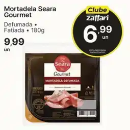 Comercial Zaffari Mortadela Seara Gourmet oferta