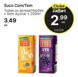 Comercial Zaffari Suco Com/Tem oferta