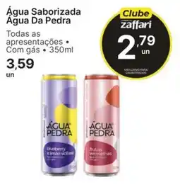 Comercial Zaffari Água saborizada água da pedra oferta