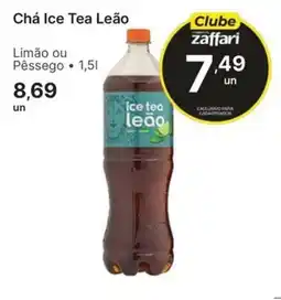 Comercial Zaffari Chá Ice Tea Leão oferta