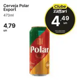 Comercial Zaffari Cerveja Polar Export oferta