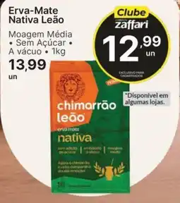 Comercial Zaffari Erva-mate nativa leão oferta