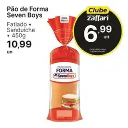 Comercial Zaffari Pão de Forma Seven Boys oferta