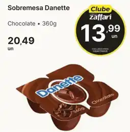 Comercial Zaffari Sobremesa Danette oferta