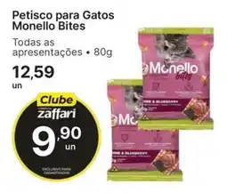 Comercial Zaffari Petisco para Gatos Monello Bites oferta