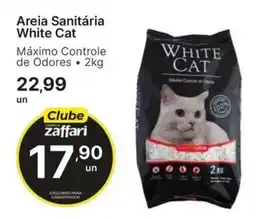 Comercial Zaffari Areia Sanitária White Cat oferta