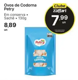 Comercial Zaffari Ovos de Codorna Petry oferta