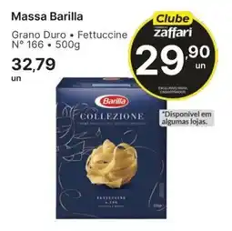 Comercial Zaffari Massa Barilla oferta