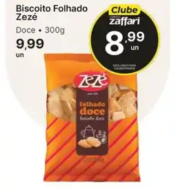 Comercial Zaffari Biscoito folhado zeze oferta