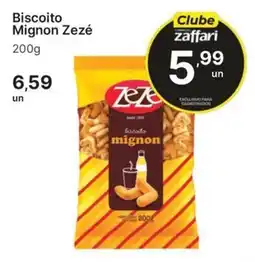 Comercial Zaffari Biscoito mignon oferta