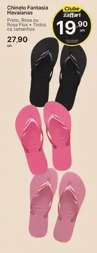Comercial Zaffari Chinelo Fantasia Havaianas oferta