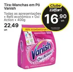 Comercial Zaffari Tira-Manchas em Pó Vanish oferta