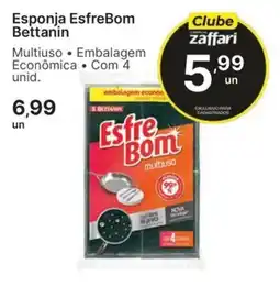 Comercial Zaffari Esponja EsfreBom Bettanin oferta