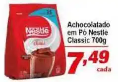 Russi Supermercados Achocolatado Em Pó Nestlé Classic 700g oferta
