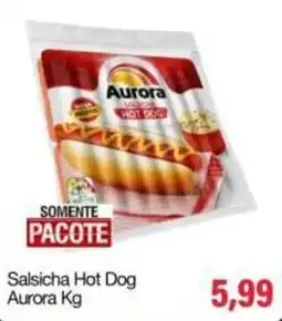 Spani Atacadista Salsicha Hot Dog Aurora Kg oferta