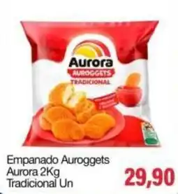 Spani Atacadista Empanado auroggets aurora 2kg tradicional un oferta