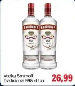 Spani Atacadista Vodka smirnoff tradicional oferta