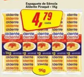 Rede Supermarket Espaguete de Sêmola Aldente Piraqué oferta