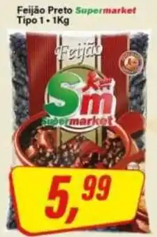 Rede Supermarket Feijão preto oferta