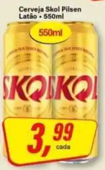 Cerveja skol pilsen