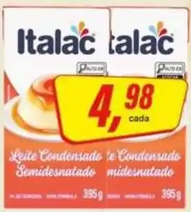 Rede Supermarket Leite Condensado Semidesnatado oferta