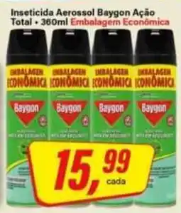 Rede Supermarket Inseticida aerossol baygon ação total oferta
