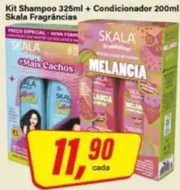 Rede Supermarket Kit Shampoo + Condicionador Skala Fragrâncias oferta