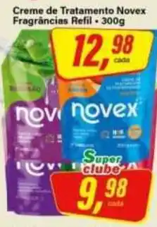 Rede Supermarket Creme de tratamento novex fragrâncias refil oferta