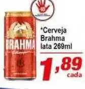 Cerveja Brahma Lata 269ml