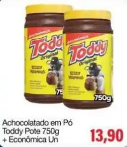 Spani Atacadista Achocolatado em Pó Toddy Pote oferta