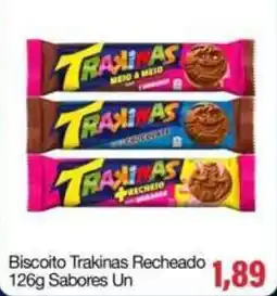 Spani Atacadista Biscoito Trakinhas Recheado oferta
