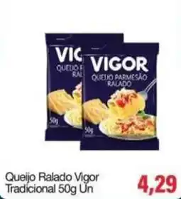 Spani Atacadista Queijo Ralado Vigor Tradicional oferta