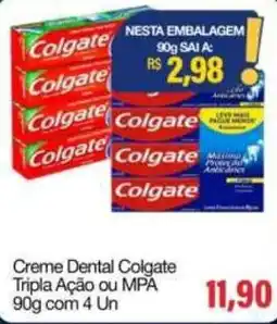 Spani Atacadista Creme Dental Colgate Tripla Ação ou MPA oferta