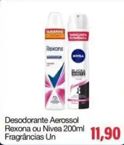 Spani Atacadista Desodorante Aerosol Rexona ou Nivea 200ml oferta