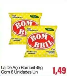 Spani Atacadista Lã De Aço Bombril oferta