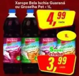 Rede Supermarket Xarope bela ischia guaraná ou groselha pet oferta