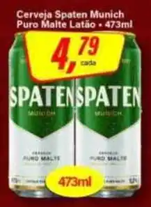 Rede Supermarket Cerveja Spaten Munich Puro Malte Latino oferta