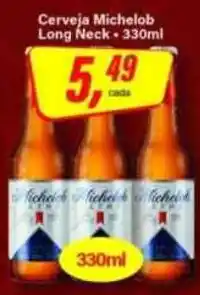 Rede Supermarket Cerveja michelob long neck oferta