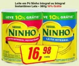 Rede Supermarket Leite em pó ninho integral ou integral instantâneo oferta