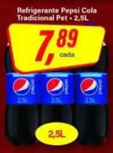 Rede Supermarket Refrigerante Pepsi Cola Tradicional Pet oferta