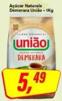 Rede Supermarket Açúcar Natural Demerara União oferta