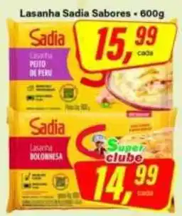Rede Supermarket Lasanha sadia sabores oferta
