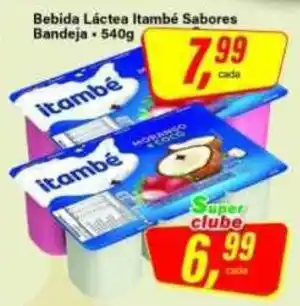 Rede Supermarket Bebida Láctea Itambé Sabores oferta