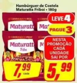 Rede Supermarket Hambúrguer de Costela Maturatta Friboi oferta