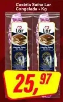 Rede Supermarket Costela Suína Lar oferta